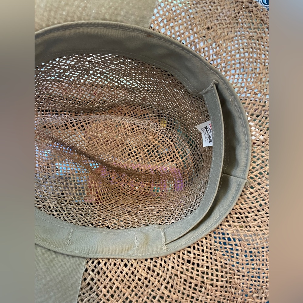 Men’s Hat: Safari Fedora Style Hat, Town Talk Louisville, KY, Pre-owned - Picture 9 of 12
